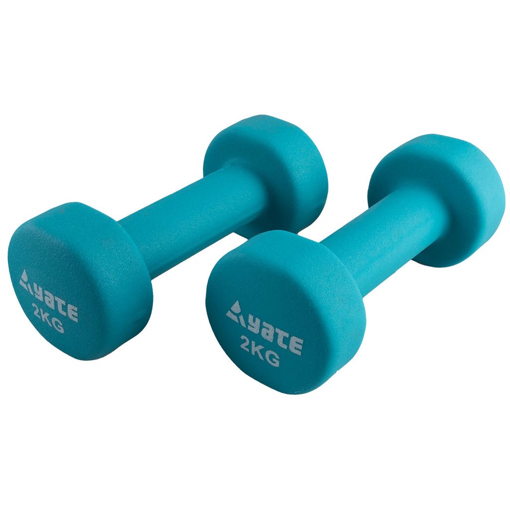 Haltères YATE en néoprène 2kg / paire Image du produit 