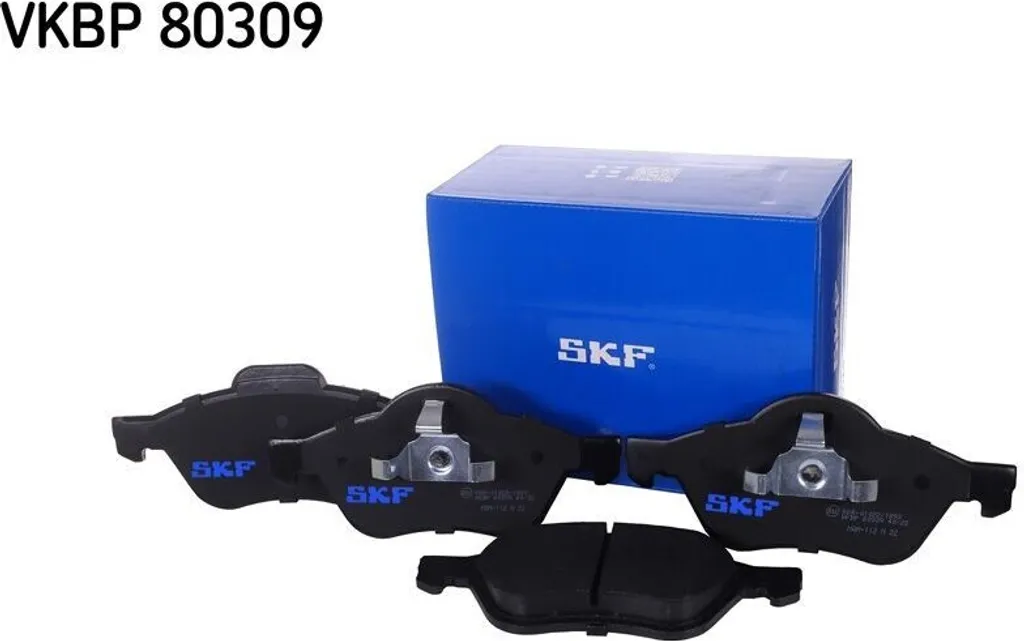 Jeu de plaquettes de frein à disque avant SKF VKBP 80309 RENAULT TWINGO