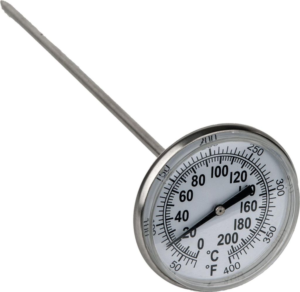 KS Tools Thermometer, 0-200°C/0-400°F, L =210 mm