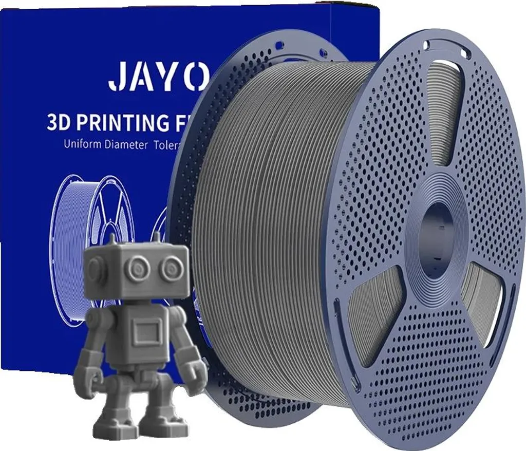 Filamento PLA Grigio 5KG Alta Tenacità 1.75mm per Stampa 3D Professionale
