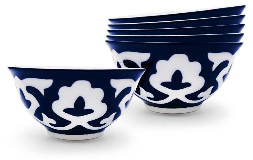 Traditionelles usbekisches Tee-Schalen-Set Pahta Gul, 6 Produktbild 