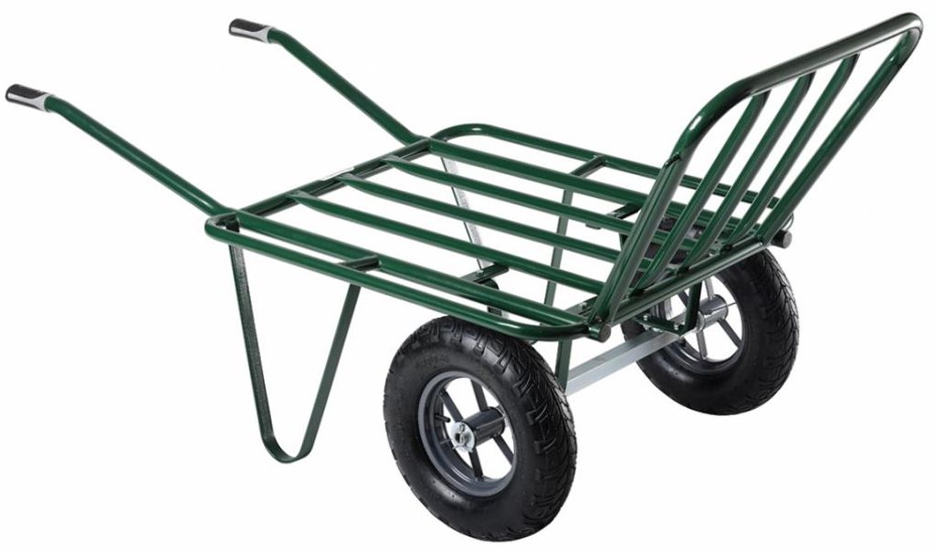 HAEMMERLIN Zweirad Schubkarre Agrarkarre Futterkarre Stallkarre Hofkarre 2-Rad