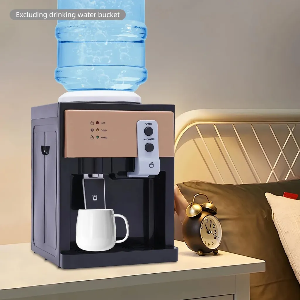 Distributeur d'eau électrique de table 220V noir pour eau chaude 95°C