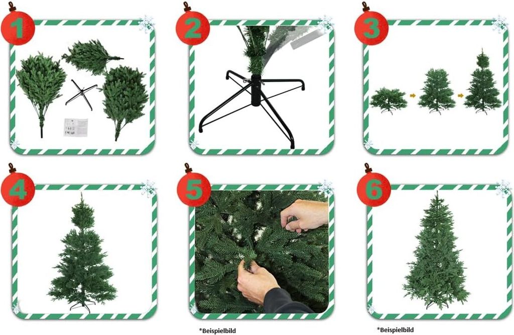 HXT 1101 120 cm künstlicher Weihnachtsbaum Produktbild 4