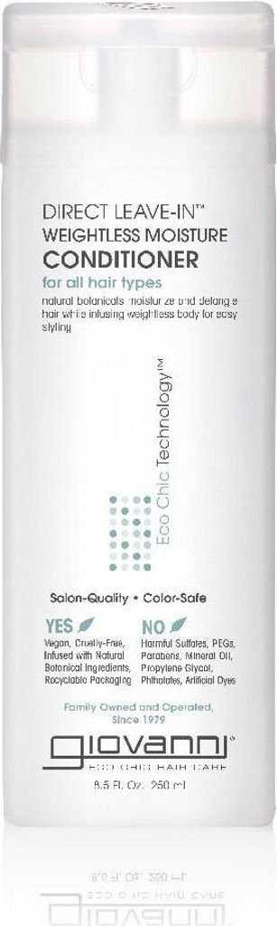 Giovanni Direct Leave-In Weightless Moisture Conditioner 250ml