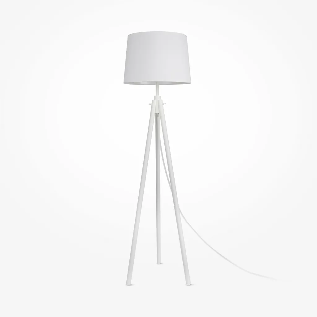 Lampadaire E27 Blanc Maytoni Calvin 4099776028048 Style Minimaliste - 6