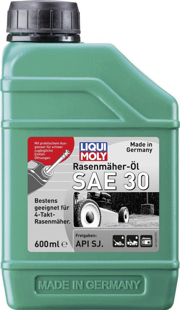 Liqui Moly Rasenmäher-Öl SAE 30 600 ml Produktbild 