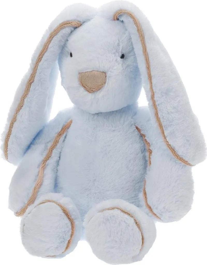 Peluche Lapin Bleu 30cm Beppe 13794 - Mascotte Douce pour Enfant
