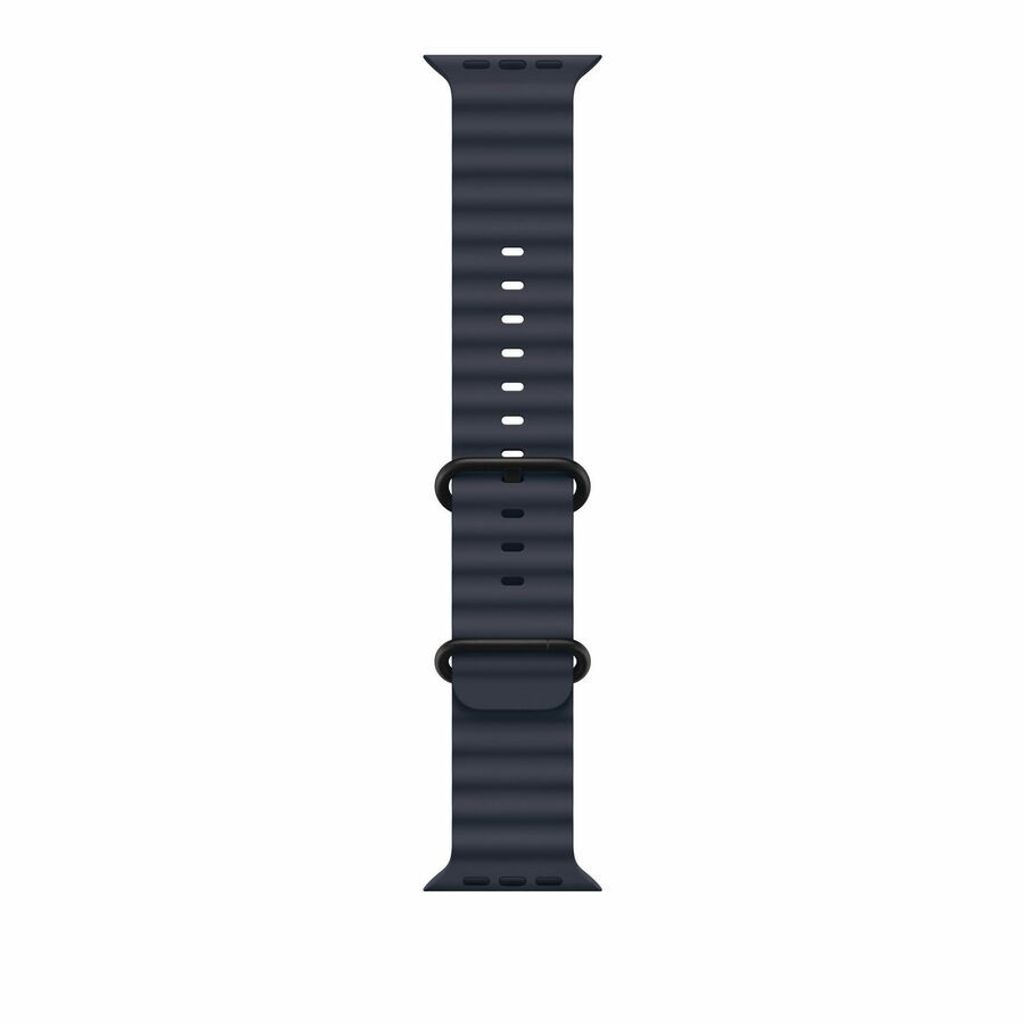 49mm Navy Ocean Band - Black Titanium Finish Produktbild 