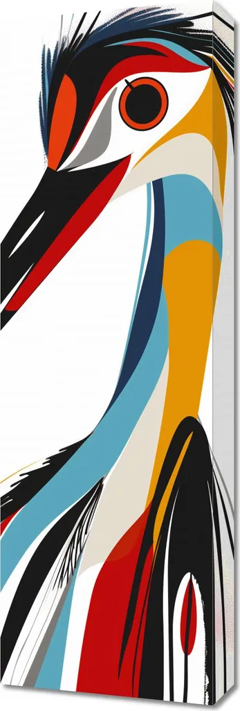 Image Portrait 30 x 90 cm avec Impression Fine Art et Format Long