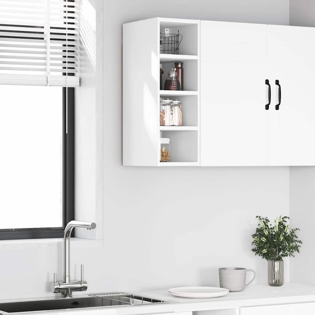"im Sonderangebot"Hängeschrank/Sideboard Küche Moderne Design - CLORIS - Buffetschrank - Riga Weiß 20x29,5x60 cm Holzwerkstoff - DEMöbel9045591