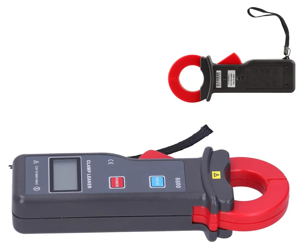 Pince ampèremétrique ETCR-6600 AC courant de fuite 600A avec USB - 2