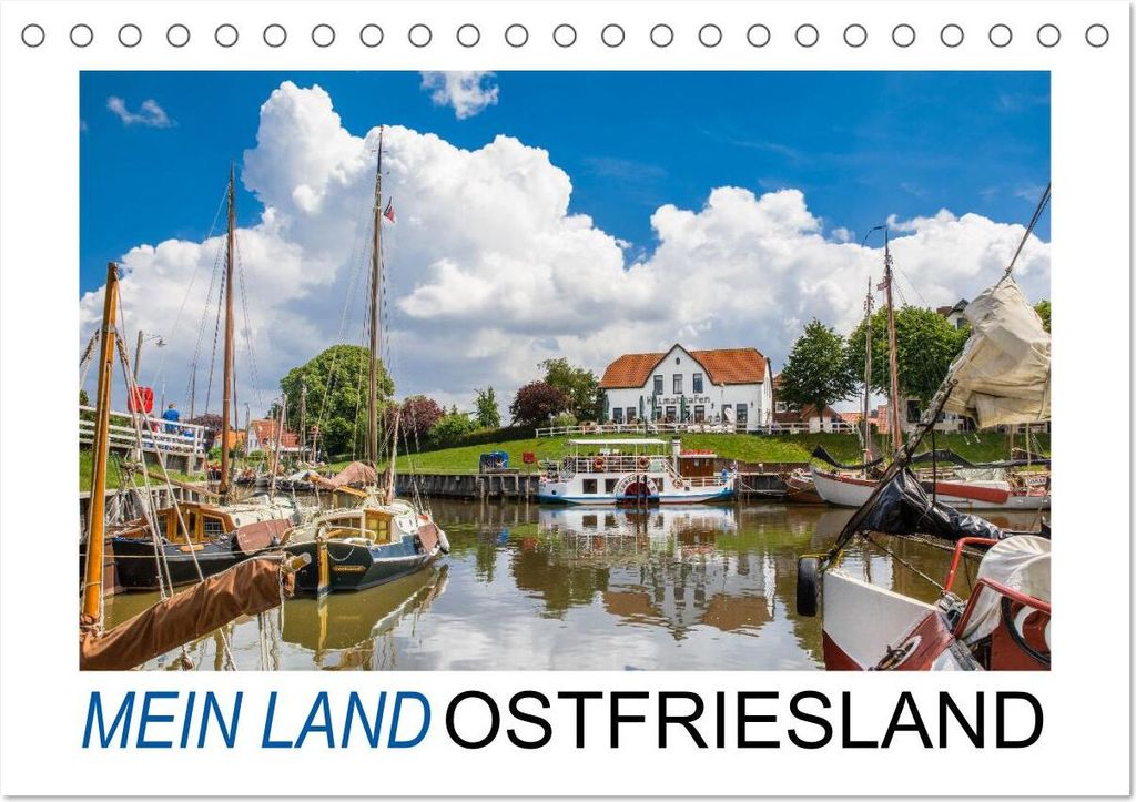 Mein Land, Ostfriesland (Tischkalender 2026 DIN A5 quer), CALVENDO Monatskalender