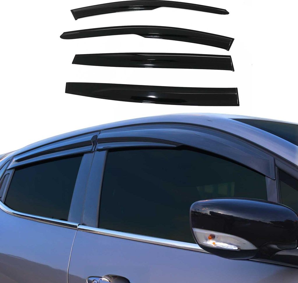 4x Windabweiser Regenabweiser für Dacia Sandero 2021-2025 Produktbild 
