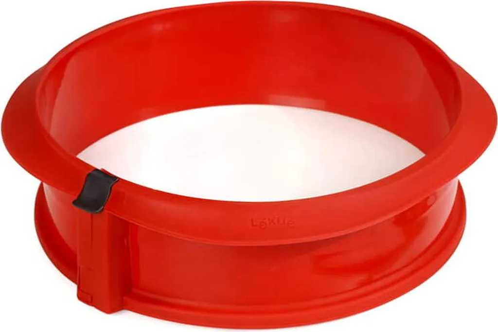 Lékué Springform ø23 cm con Piatto in Ceramica - Tortiera Originale
