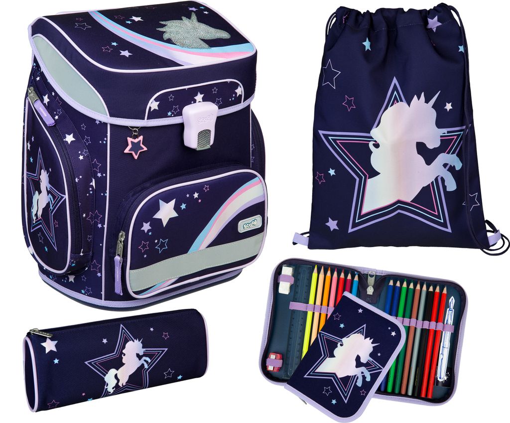 EasyFit - Schulranzen Set 5tlg. (Monster High) Produktbild 