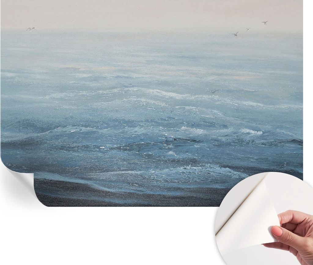 Selbstklebende Wandtapete - Dekorative Tapete für Wohnzimmer - Klebefolie für Wandbilder - Tapetenfolie für Wanddekoration - 152x104 cm - Das Me...