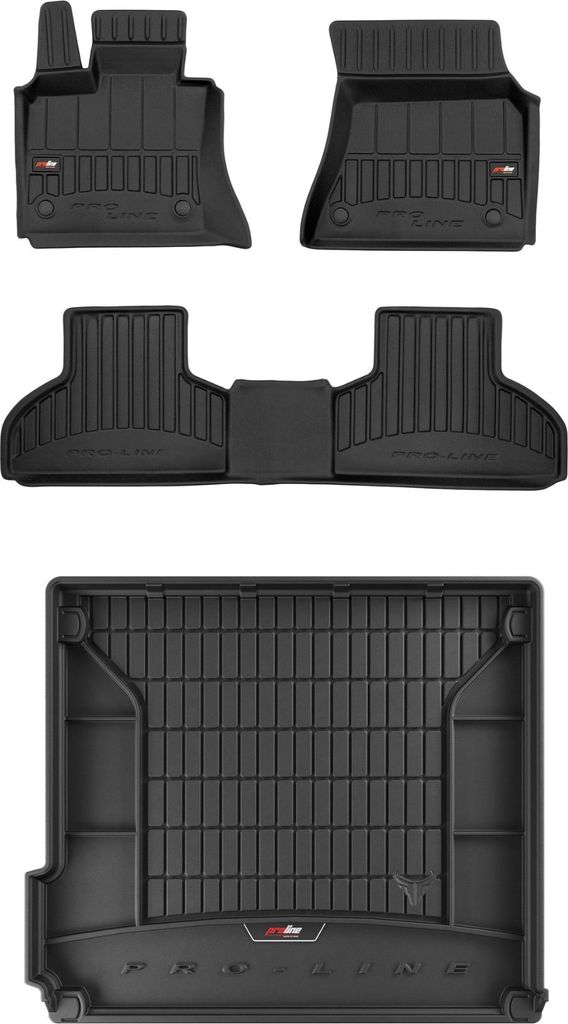 FROGUM 3D Gummimatten und Kofferraummatte für BMW X5 F15 2013-2018