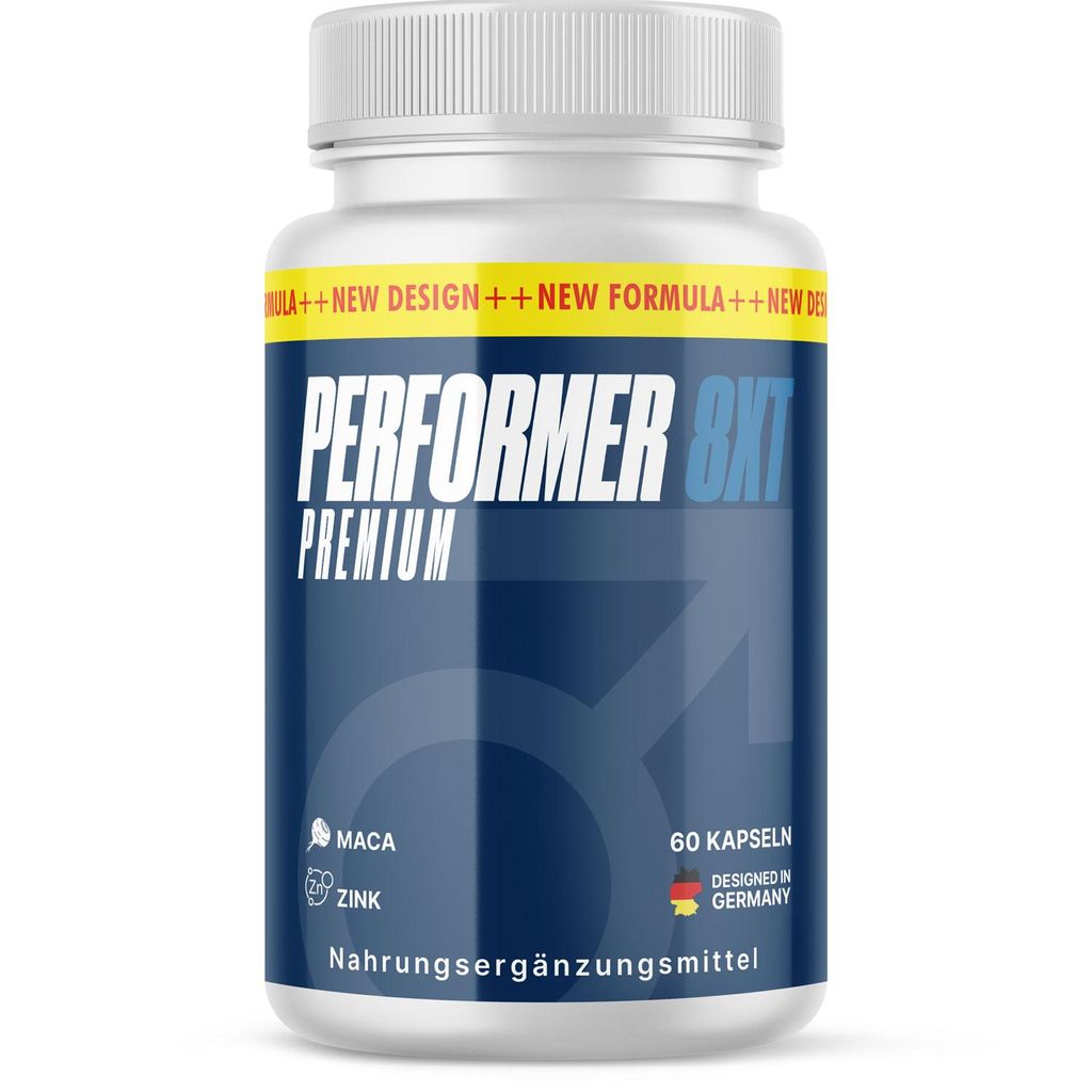 Performer 8 XT Premium Kapseln | Mehr Leidenschaft | Einfache Anwendung | Inhalt 60 Kapseln
