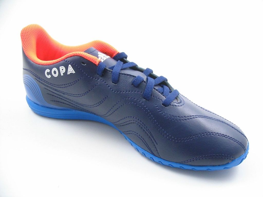 Adidas Fußballschuhe indoor blau Gr. 12