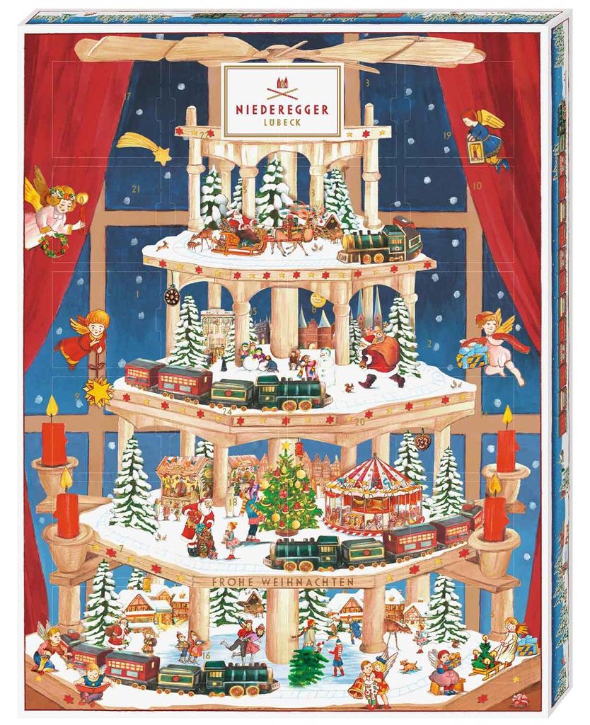 Niederegger Adventskalender Pyramide Produktbild 