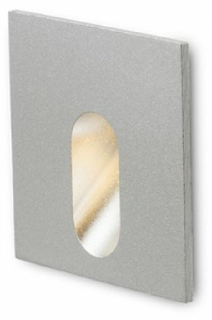 RED - DESIGN RENDL RENDL MEMPHIS SQ Einbauwandleuchte silbergrau 230V LED 3W 60° 3000K R12688