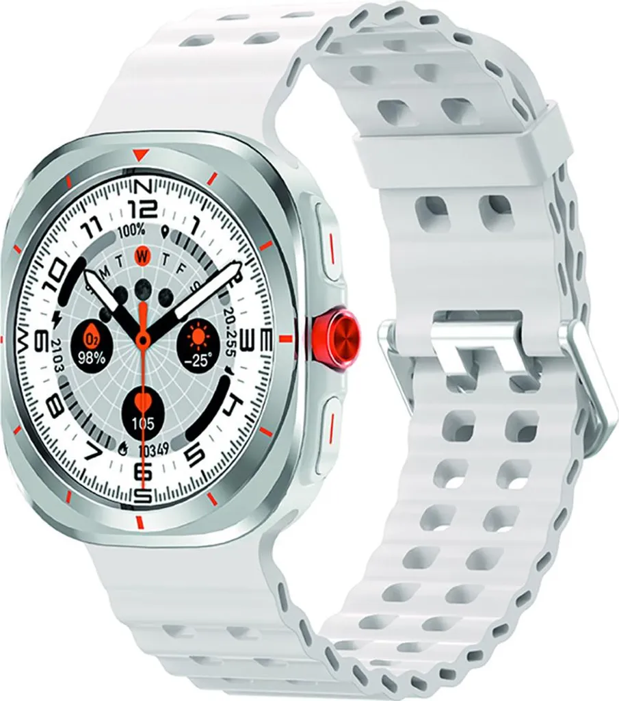Smartwatch multisport Avizar Copernic IP67 - Tracker sport santé blanc