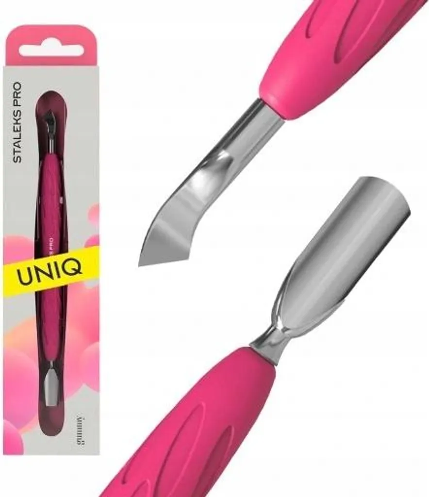 Spatule manucure Gummy Uniq 10 type 4.2 repousse-chair en acier