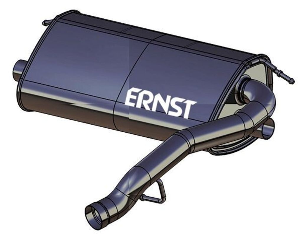 VEGAZ FS-667ERNS Endschalldämpfer für FORD KUGA I Auspuff