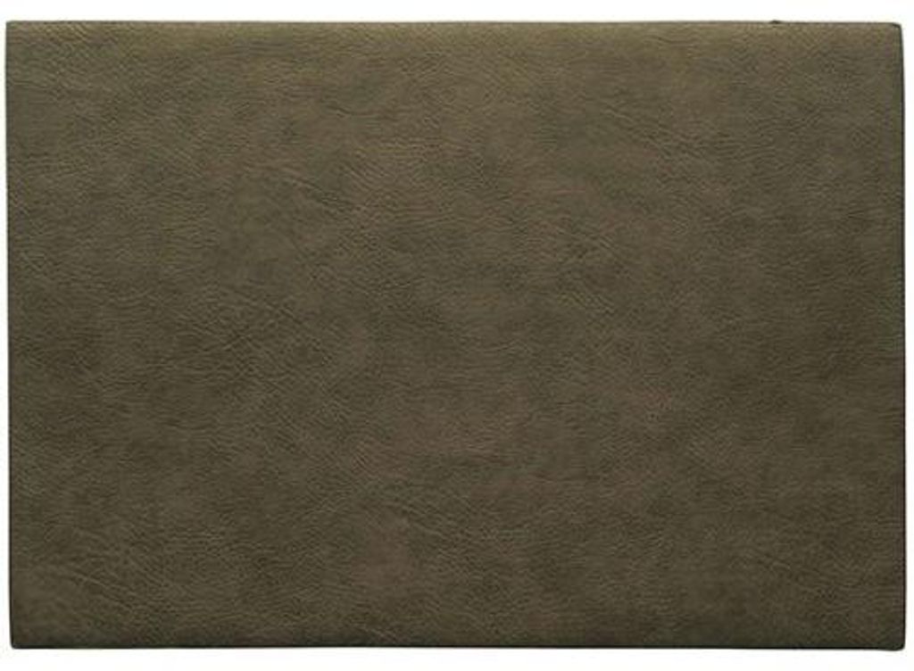Asa Tischset Vegan Leather Khaki (46x33cm) Produktbild 