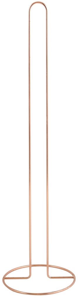MSV Toilettenpapierhalter Behalter - Metall - kupferfarben Produktbild 