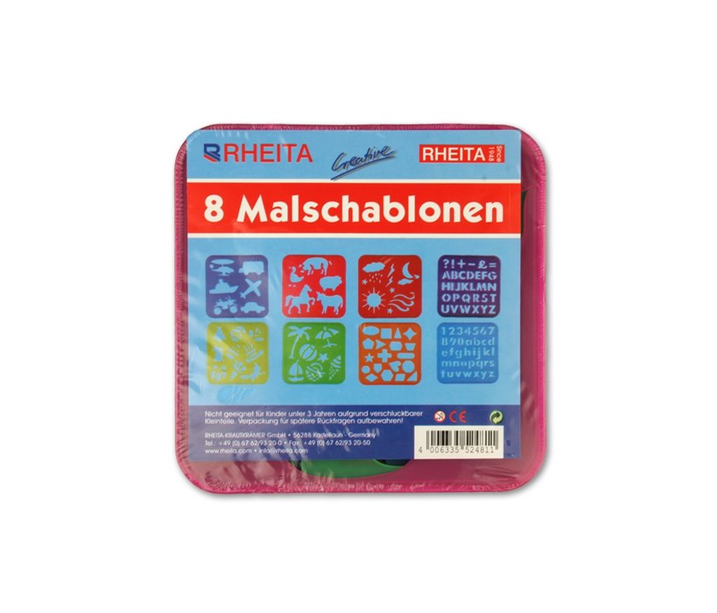 Malschablonen Set 15x15cm / 8tlg. mit | Kaufland.de