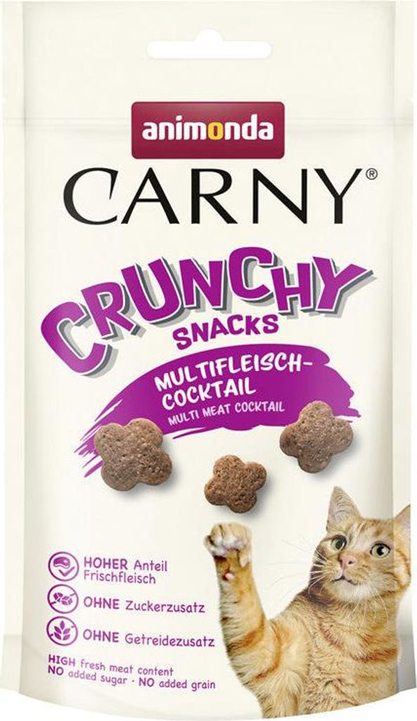 animonda Carny Crunchy Adult 10x50g | Multifleisch-Cocktail