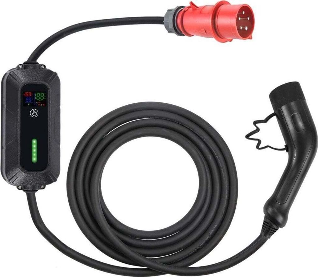 Platinet electric car charger Type-2 16A 11kW 5m (EV_PPC32AT)