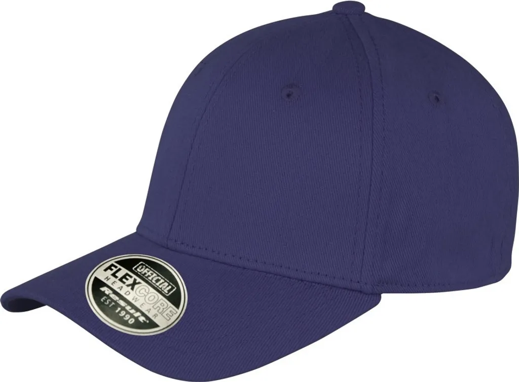 Cappello Unisex Result BC4244 Kansas Flex Navy S/M - Pack 2 Unità