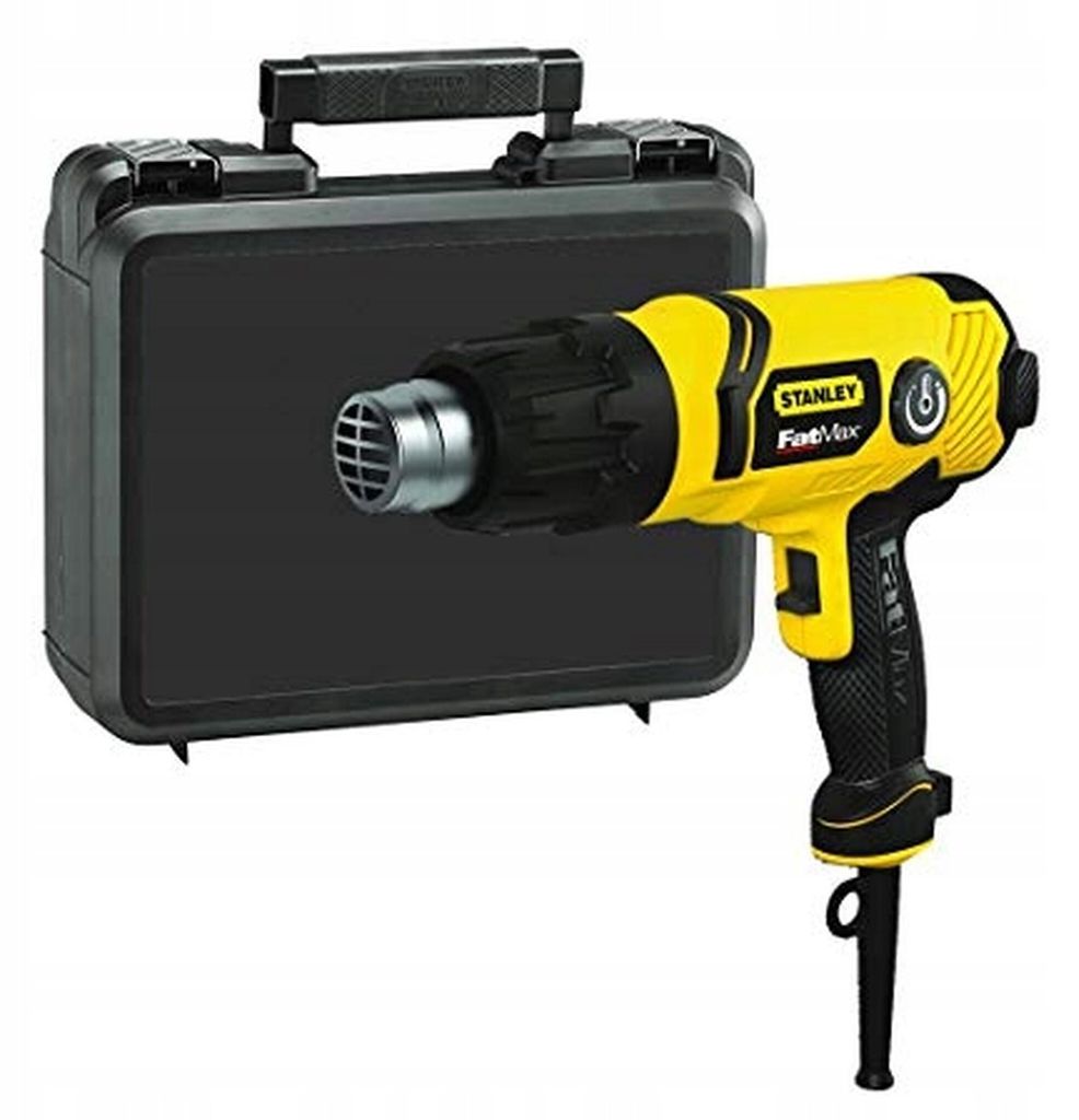 STANLEY Heißluftpistole FME670K 2000W mit 2 Heizstufen und umfangreichem Zubehör – Ansicht 2