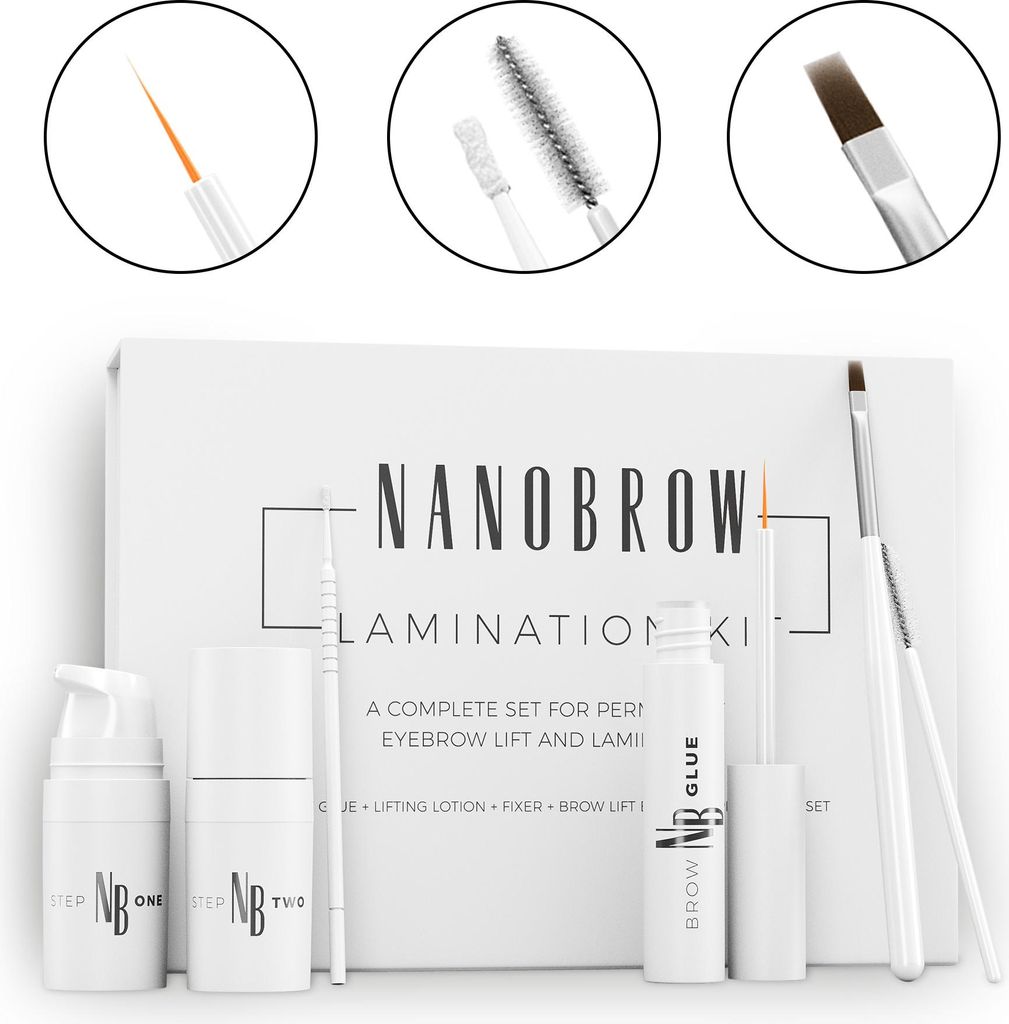 Kit laminazione sopracciglia Nanobrow Lamination Kit Immagine del prodotto 