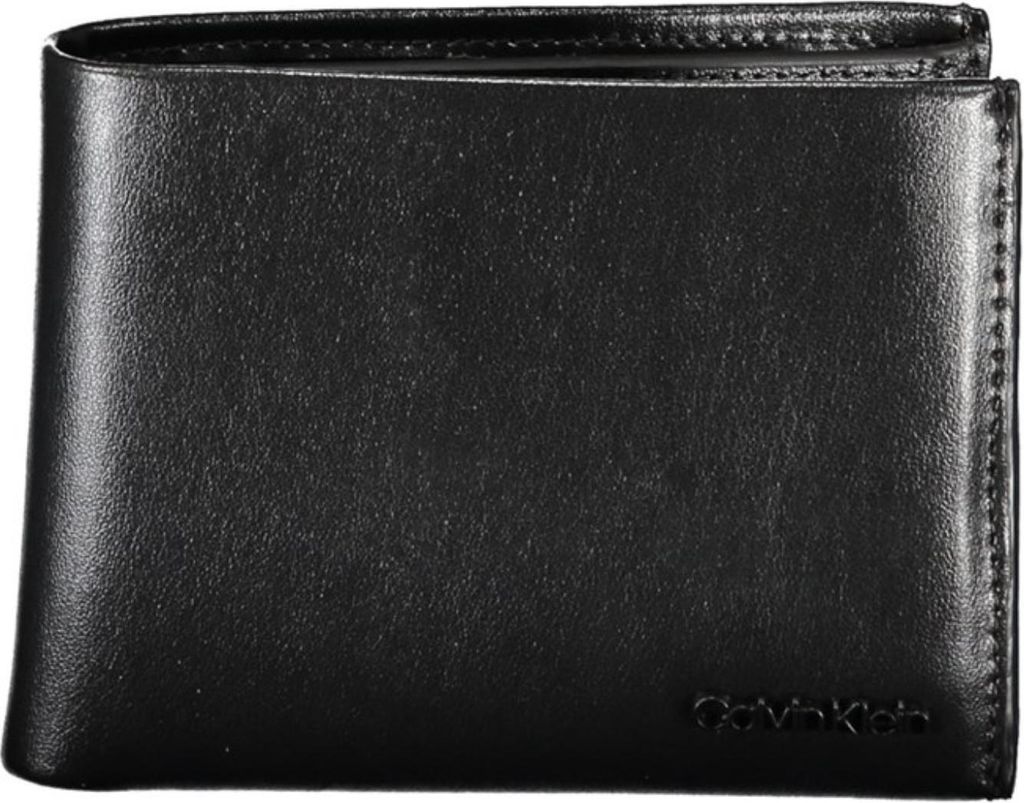 Stilvolle Herrenbrieftasche: Schwarz, RFID-Schutz, kompakt Produktbild 