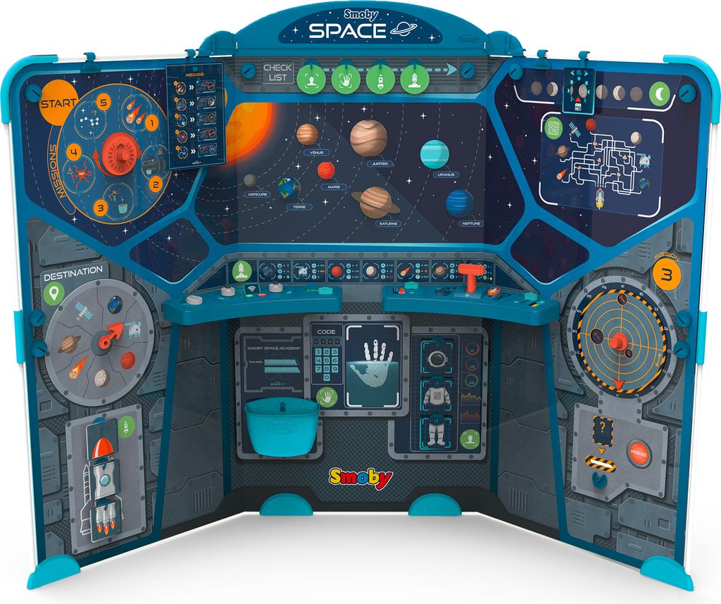 Joc educativ Centrul Spatial Smoby, cu 68 accesorii Obrázek produktu 
