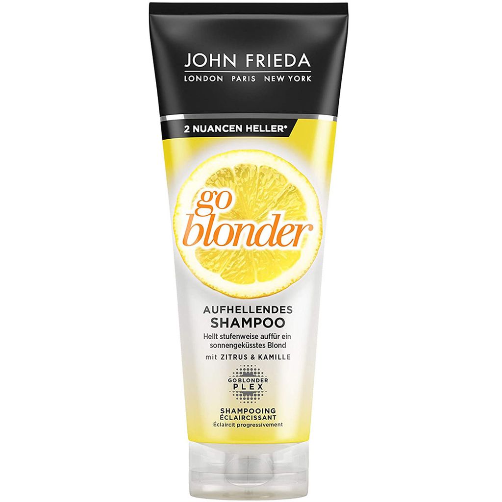 Shampooing éclaircissant John Frieda go blonder agrumes et Image du produit 