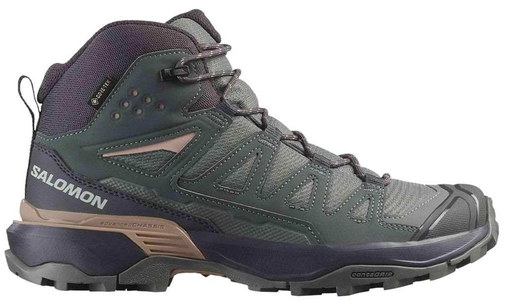 Stiefel Salomon Botas Salomon X Ultra 360 Mid GORE-TEX gris Produktbild 