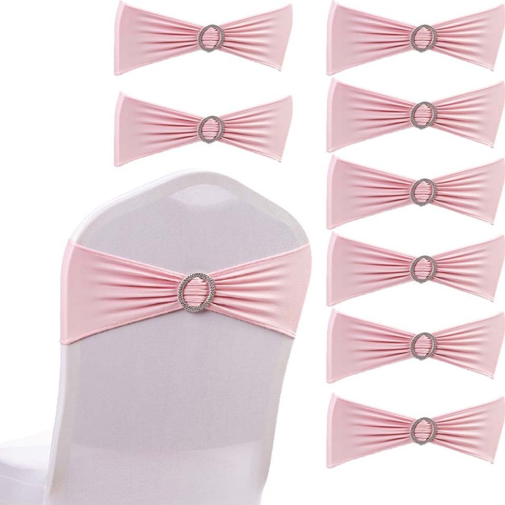 10 STÜCKE Pink Stretch Hochzeitsdekorationen Elastische Produktbild 