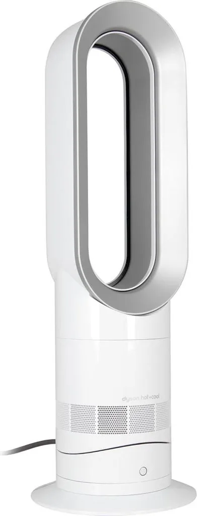 Dyson Hot+Cool AM09 Nickel Blanc - Chauffage d'Appoint et Fraîcheur Été - 19