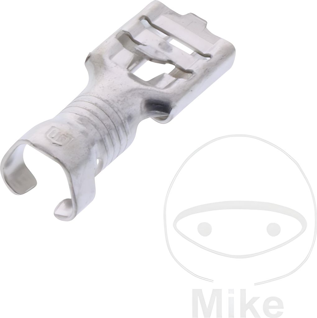 Flachsteckhülse JMP 2,5-6,0 6,3mm 25 Stück