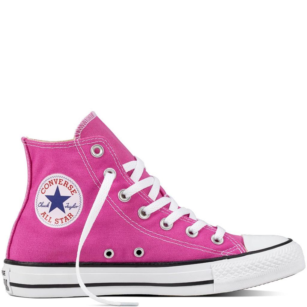Converse Chuck Taylor All Star High HYPER MAGENTA Neon Seasonal Fresh Colors 159673C Größe 11 UK · 45 EU · 29.5 cm