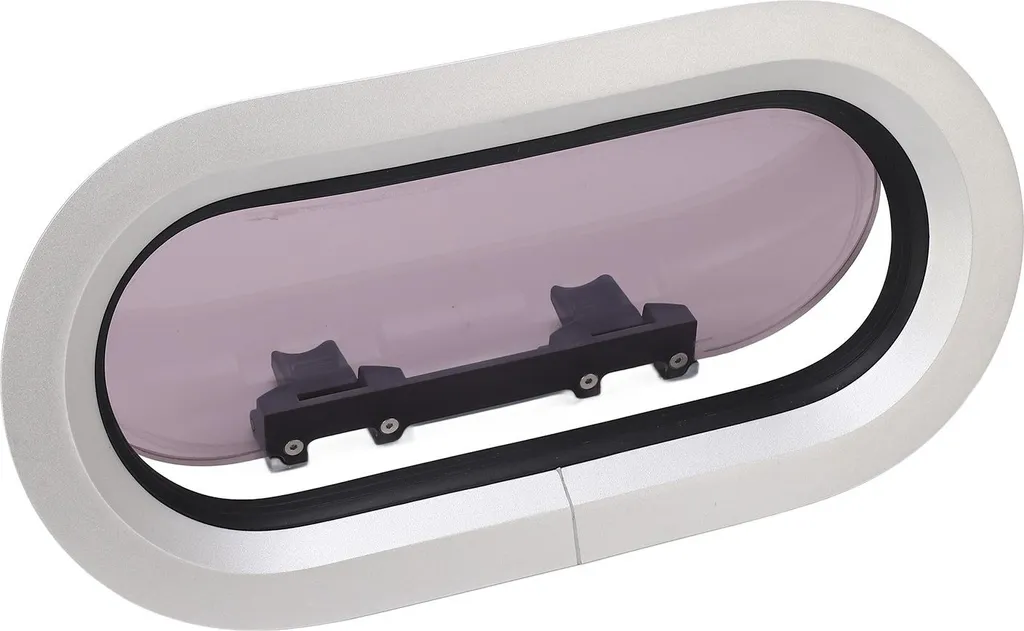 Fenêtre Étanche Anti-UV pour Yacht avec Angle Rond et Joint Haute Qualité