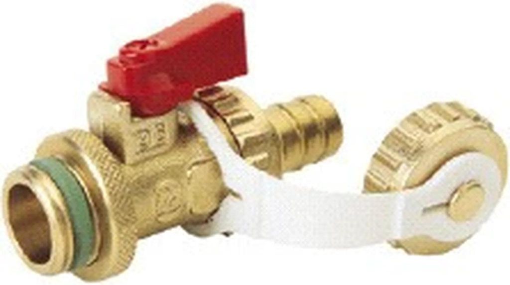 IMT KFE-Kugelhahn, 1/2", Kappe, Tülle, 26504IM, 1 Stk.