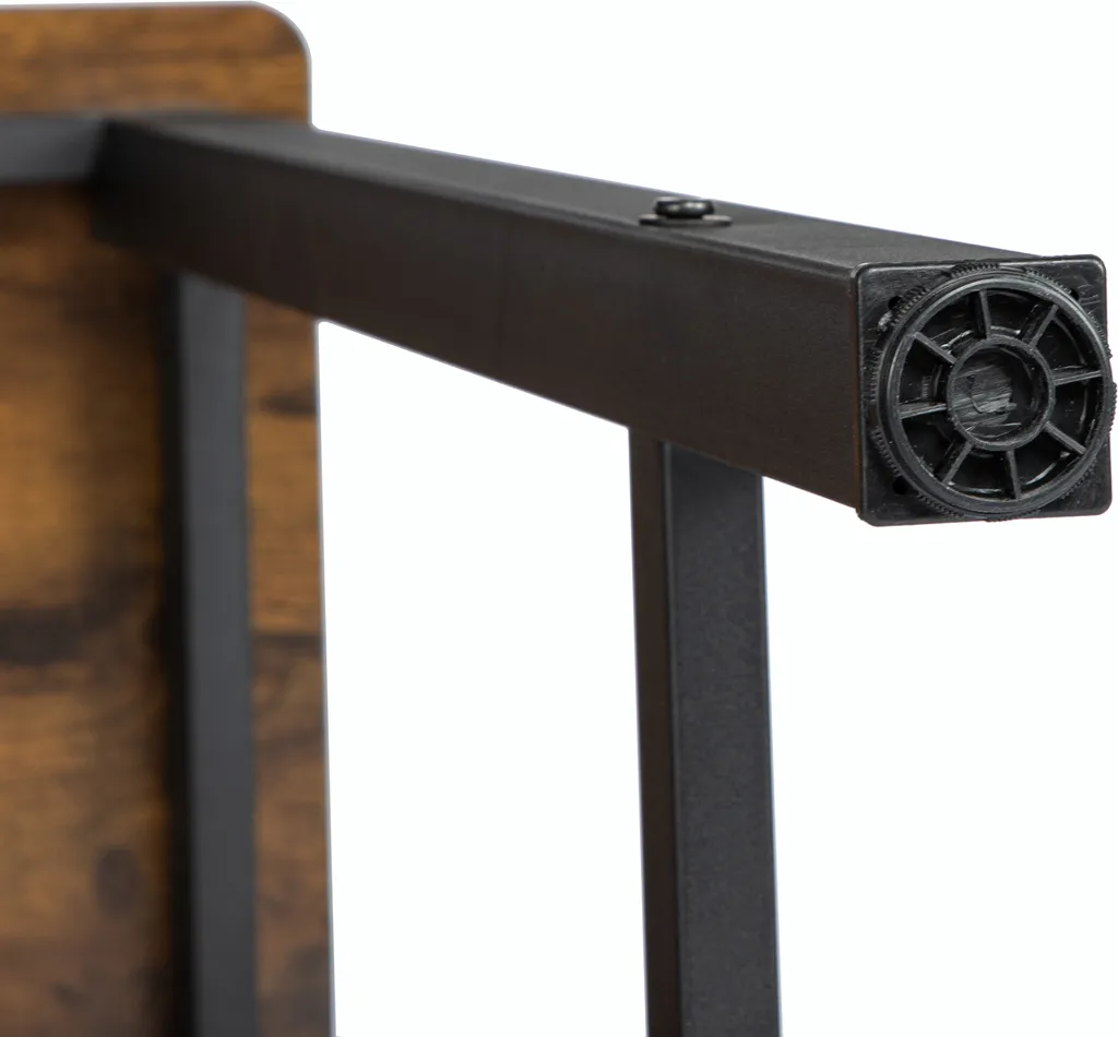 Table Haute de Cuisine et 4 Tabourets Industriels Ensemble Complet - 4
