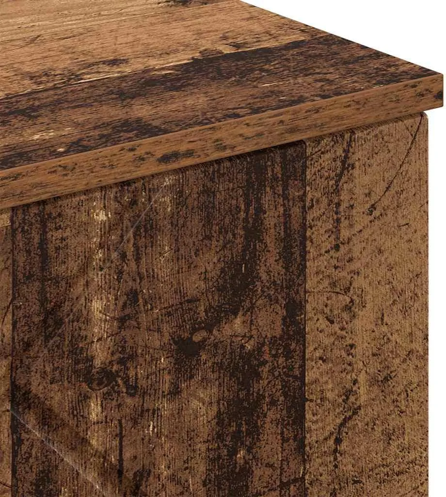 Elegante Mobile Bagno Pensile vidaXL Legno Recuperato 30 cm - Design Unico - 8