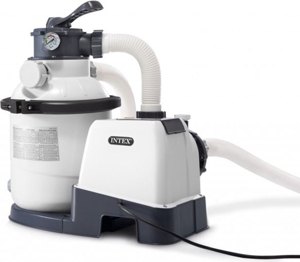 Intex 26676, Čerpadlo na pieskový filter, Šedá, Biela, Obrázok produktu 